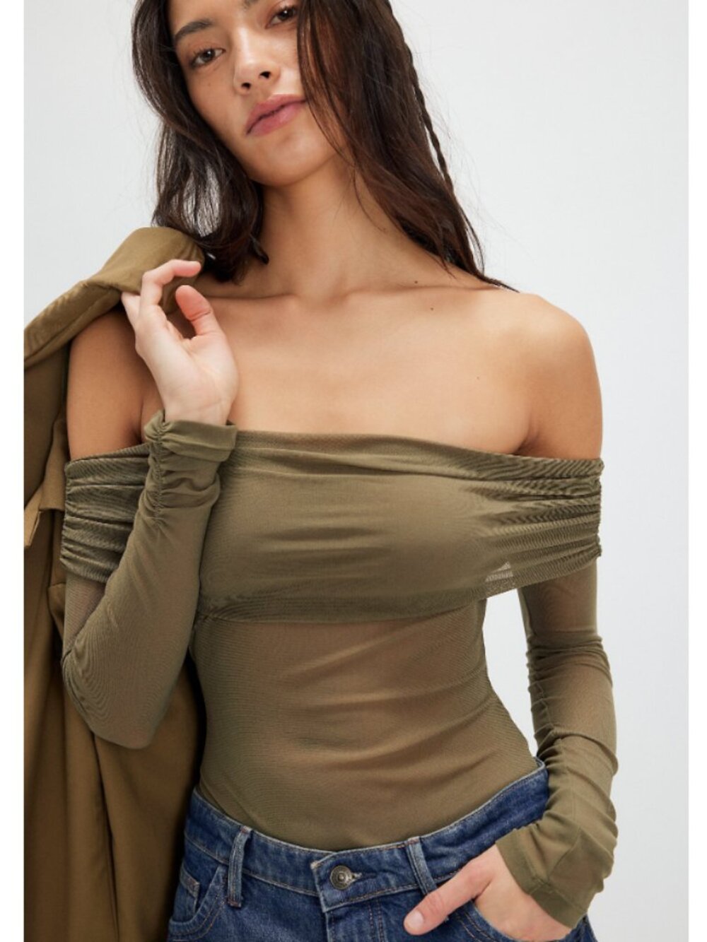 new FREE PEOPLE Forget Me Not Bodysuit 2T1 269